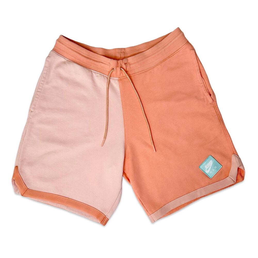 Nike Air Jordan Jump Man 2 Tone Athletic Gorpcore Fleece Sweat Shorts M